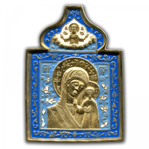 2.2.23 Медная икона Казанская Богородица
