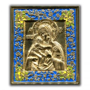 2.3.8 Икона медная Богородица Феодоровская