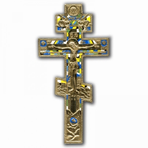 4.2.5 Медный киотный крест с эмалью